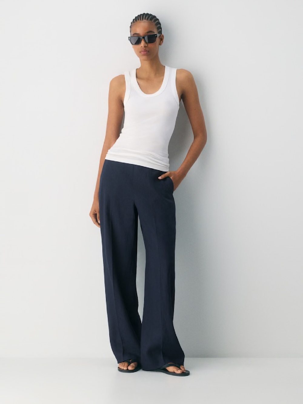 Aritzia Parity Linen Pant